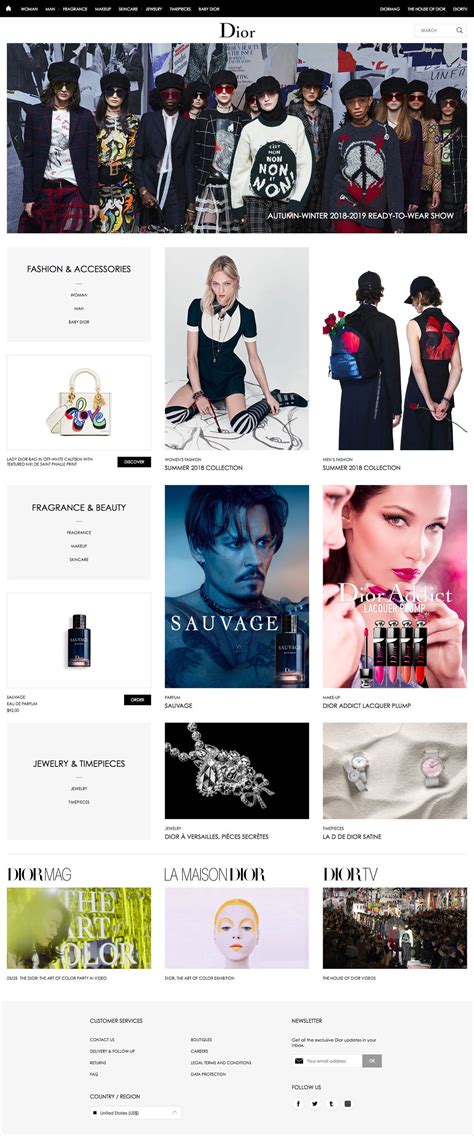 web dior indonesia|Dior us website.